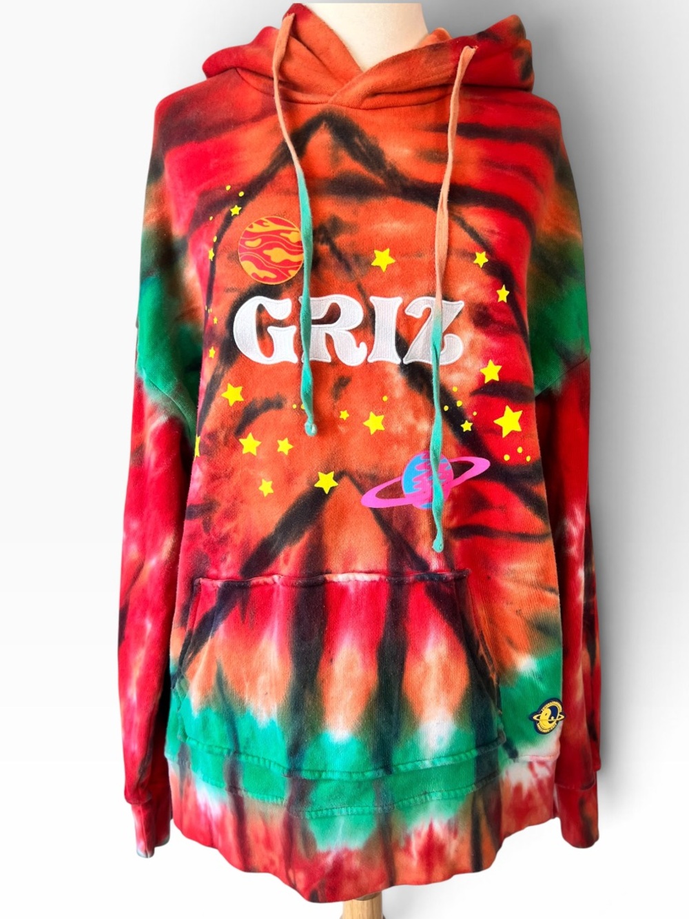 GRiZ "Hop in My Spaceship" Tie-Dye Hoodie